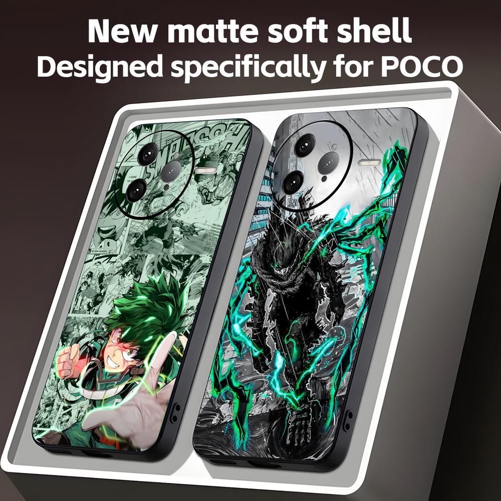 Deku My Hero Academia funda de - Xiaomi Poco X6 reseña y precio